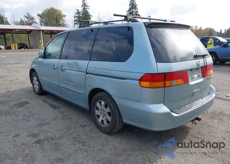 2004 Honda Odyssey Ex из США, поврежденный, VIN 5FNRL18634B135946